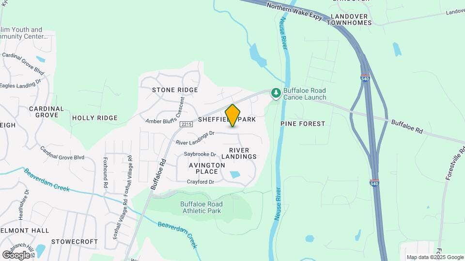 6137 River Landings Dr Map and Location Details