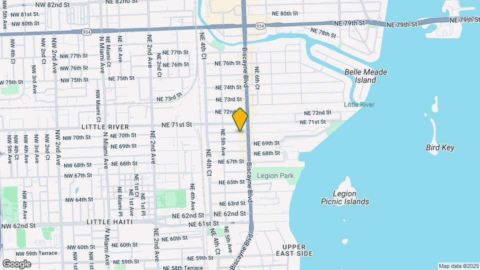 576 NE 70th St Map and Location Details