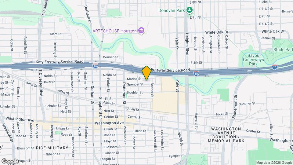 4122 Spencer St Map and Location Details