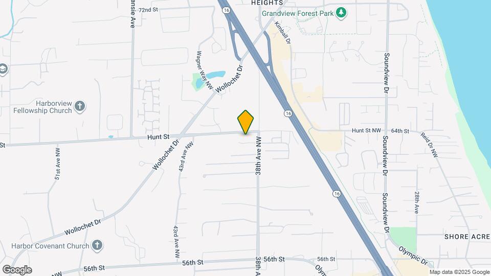 3813 63rd St NW Map and Location Details