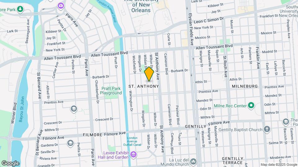 5737 Wildair Dr Map and Location Details