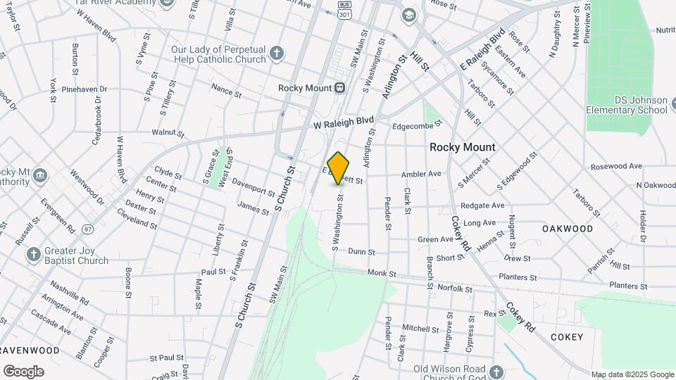 716 S Washington St Map and Location Details