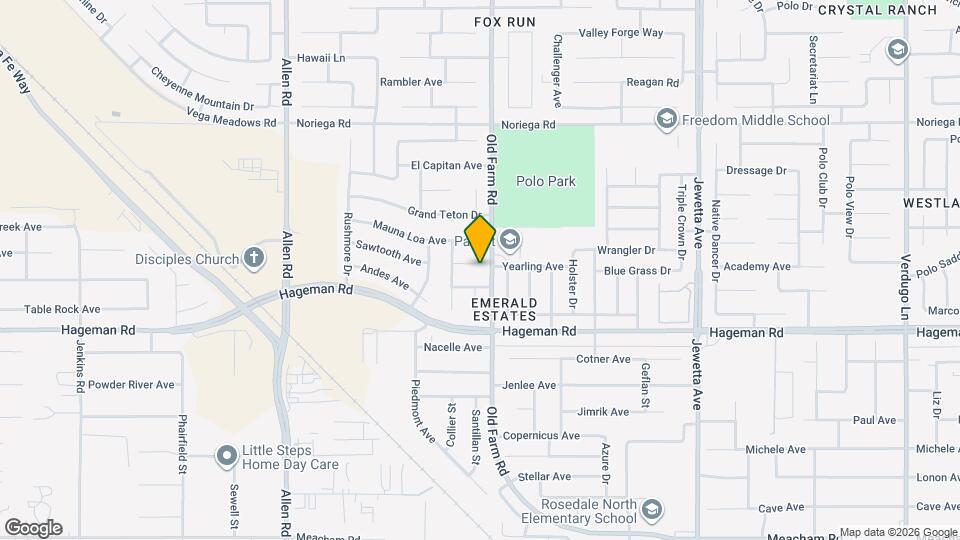 12105 Flat Iron Ct Map and Location Details