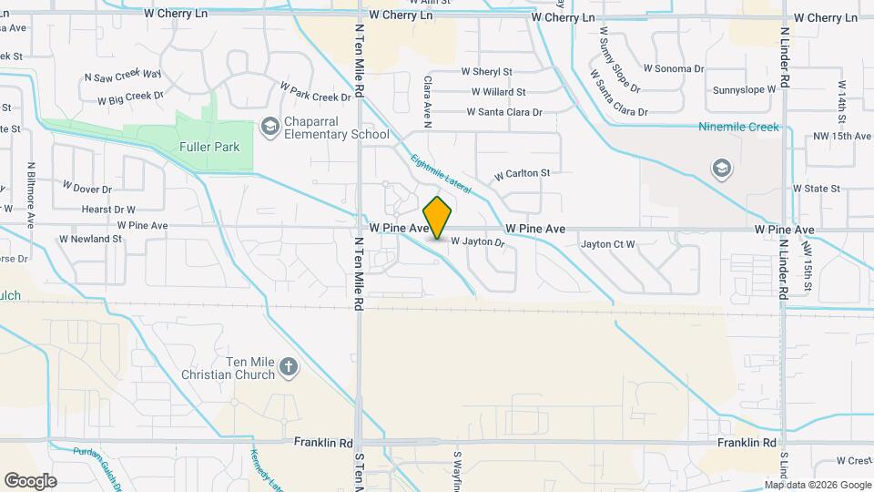 2897 W Jayton Dr Map and Location Details