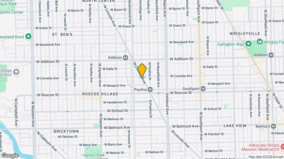 3464 N Lincoln Ave, Unit 403 Map and Location Details