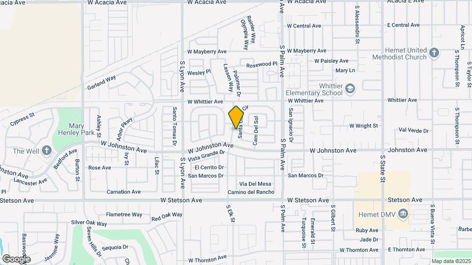 840 S Elk St Mapa y Detalles de la Ubicación