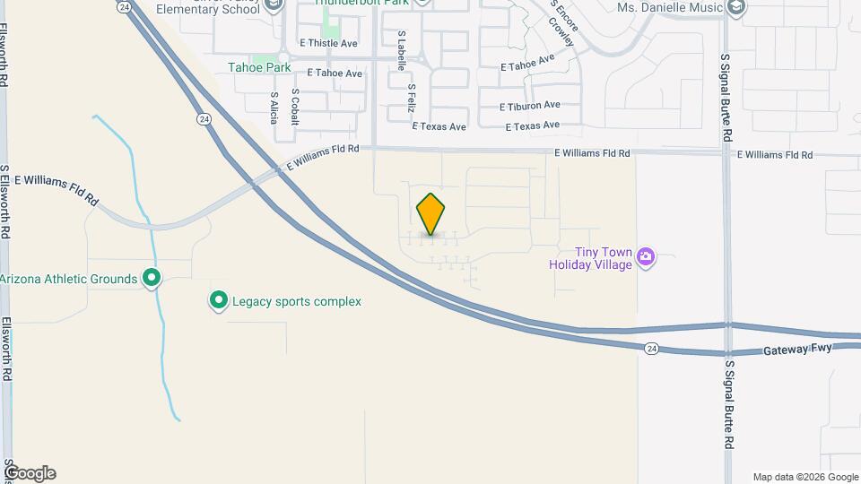 10127 E Ulysses Ave Map and Location Details