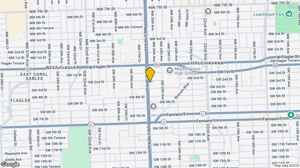 225 SW 27th Ave Map and Location Details