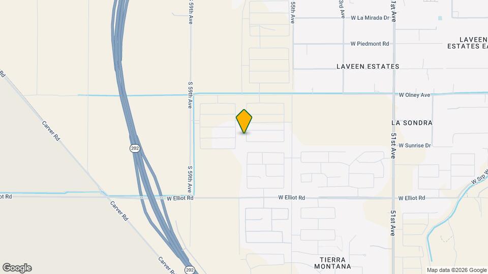 10312 S 56th Ln Map and Location Details