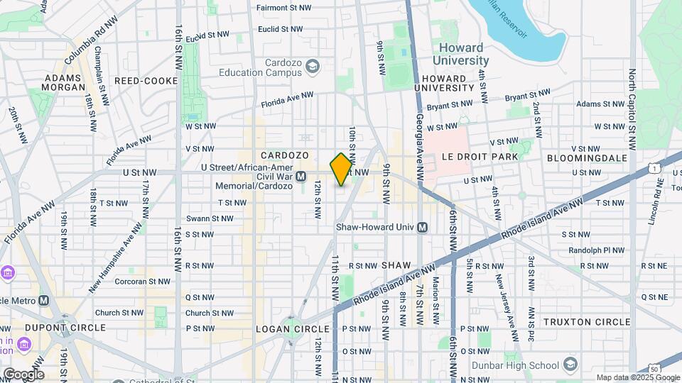 1909 11th St NW Mapa y Detalles de la Ubicación