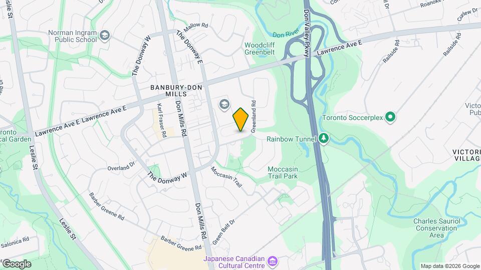 18 Greenland Rd Map and Location Details