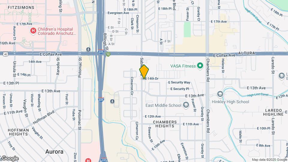 1342 Sable Blvd Map and Location Details