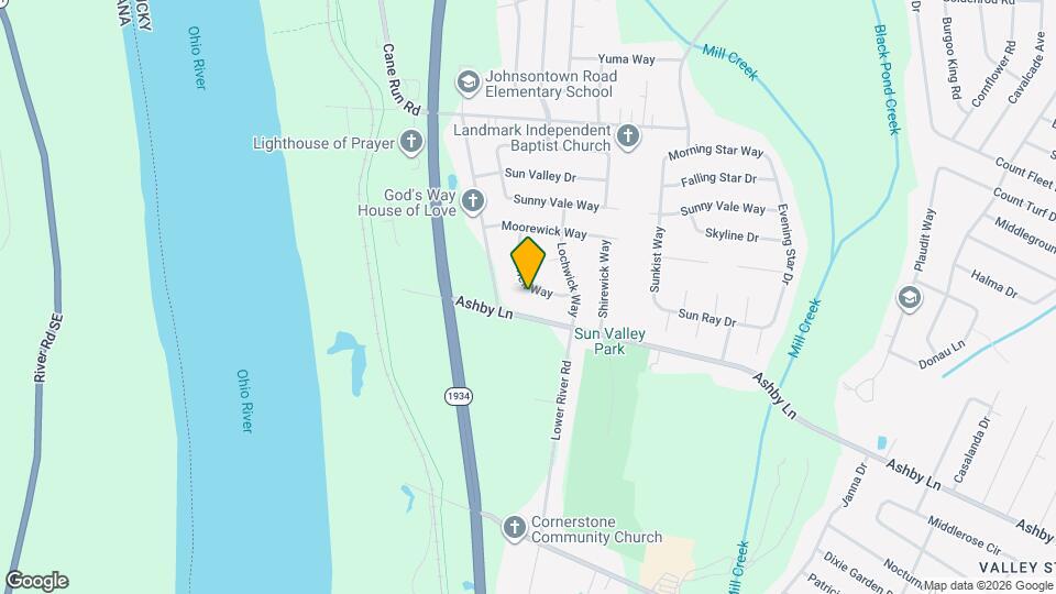 7012 Irewick Way Map and Location Details