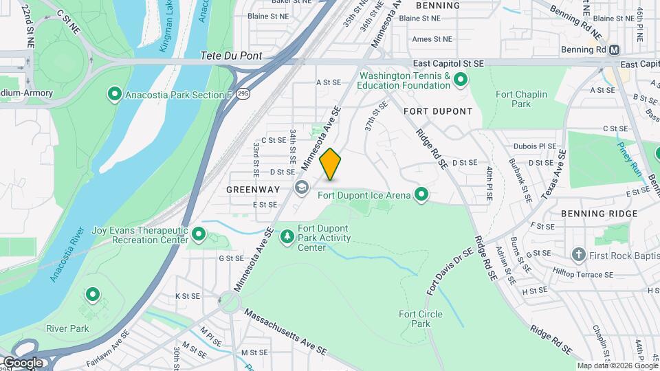 3516 Ely Pl SE Map and Location Details