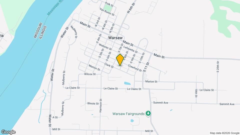 745 Clark St Map and Location Details