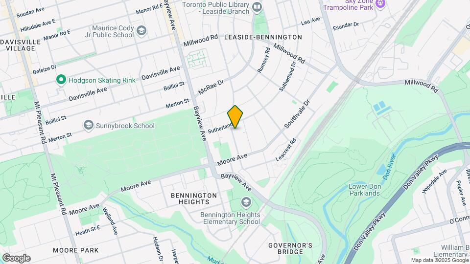 39 Bessborough Dr Map and Location Details