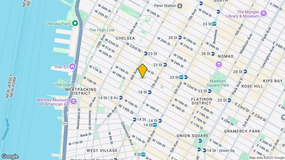 239 W 19th St Map and Location Details