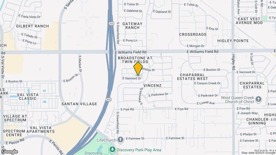 2544 E Vermont Dr Map and Location Details