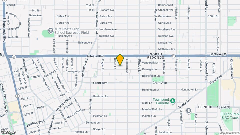 2009 Carnegie Ln Map and Location Details