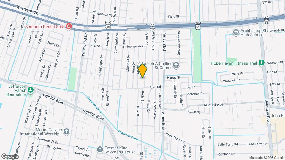 1220 Cohen St Mapa y Detalles de la Ubicación