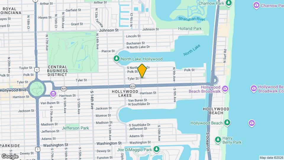 1070 Tyler St Map and Location Details