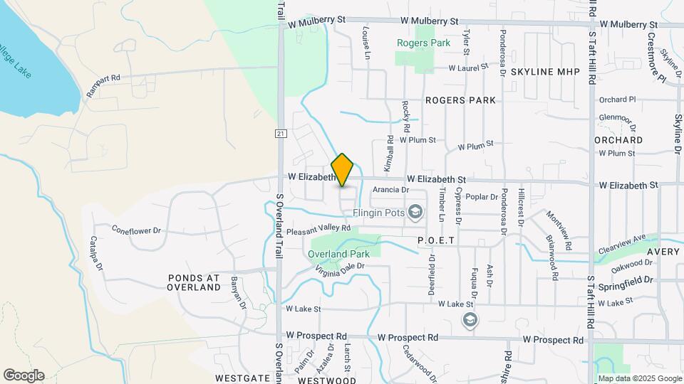 1014 Andrews Peak Dr Map and Location Details