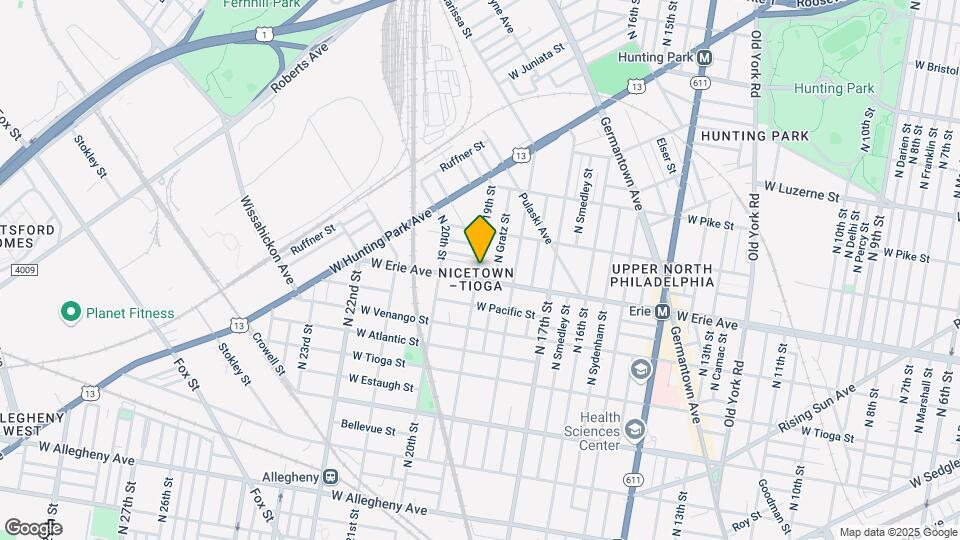 1843 W Erie Ave-Unit -Unit 3 Map and Location Details