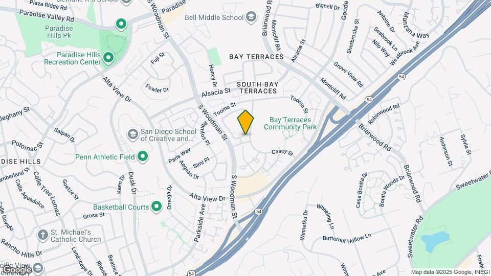 7097 Beckington Ln Map and Location Details