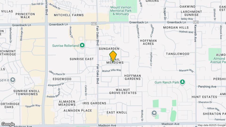 5900 Moss Creek Cir Map and Location Details