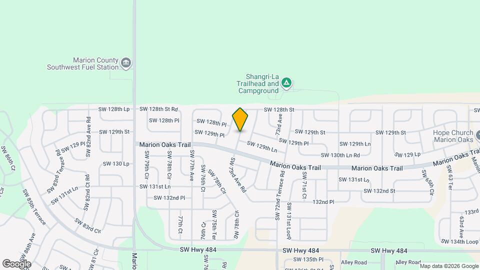 12922 SW 73rd Ave Rd Mapa y Detalles de la Ubicación
