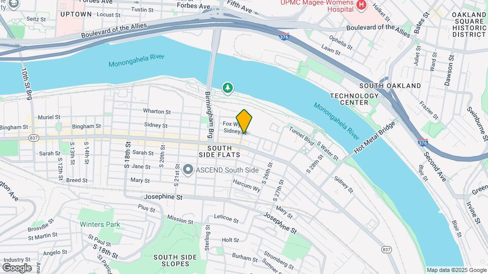 89 S 24th St Map and Location Details