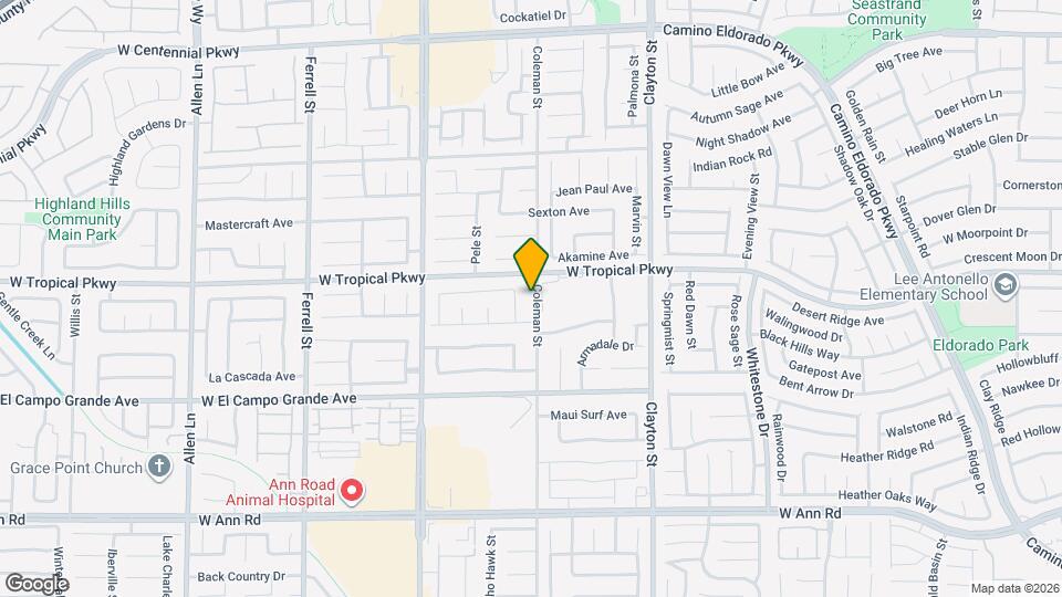 5937 Coleman St Mapa y Detalles de la Ubicación