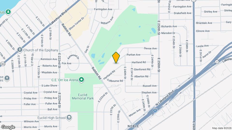 23760 Puritan Ave Map and Location Details