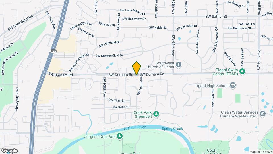 10267 SW Elise Ct Map and Location Details