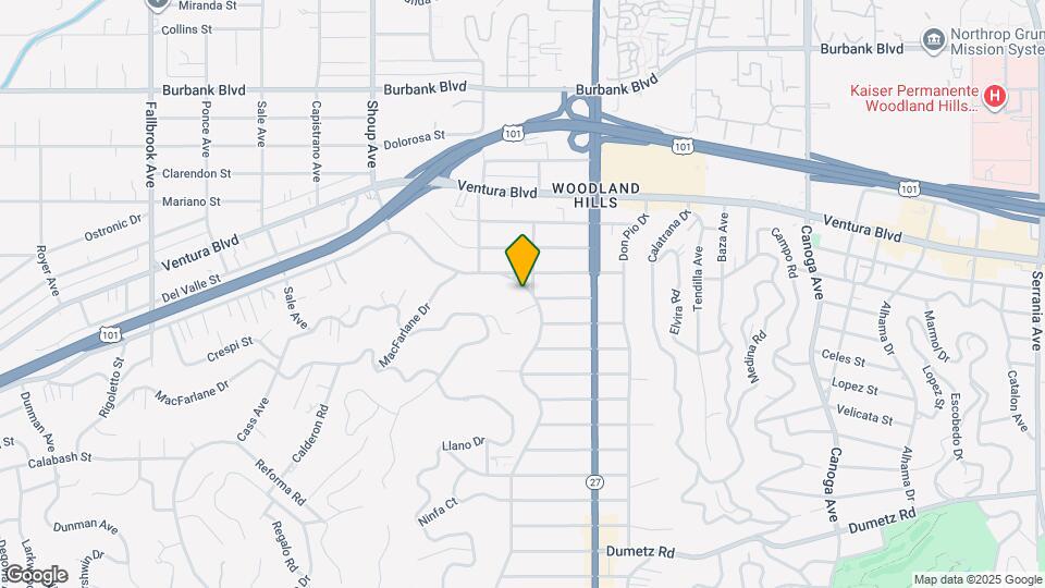 5235 San Feliciano Dr Map and Location Details