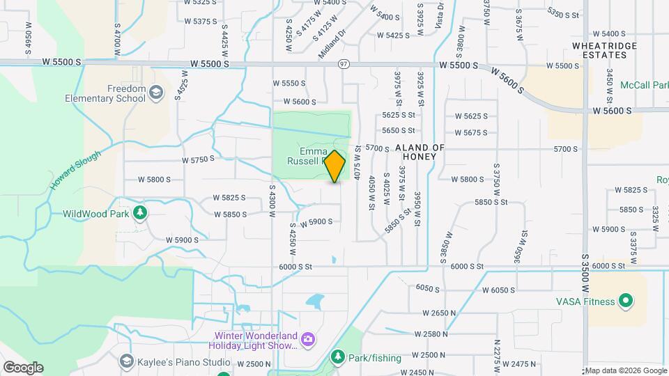 5817 S 4150 W Mapa y Detalles de la Ubicación