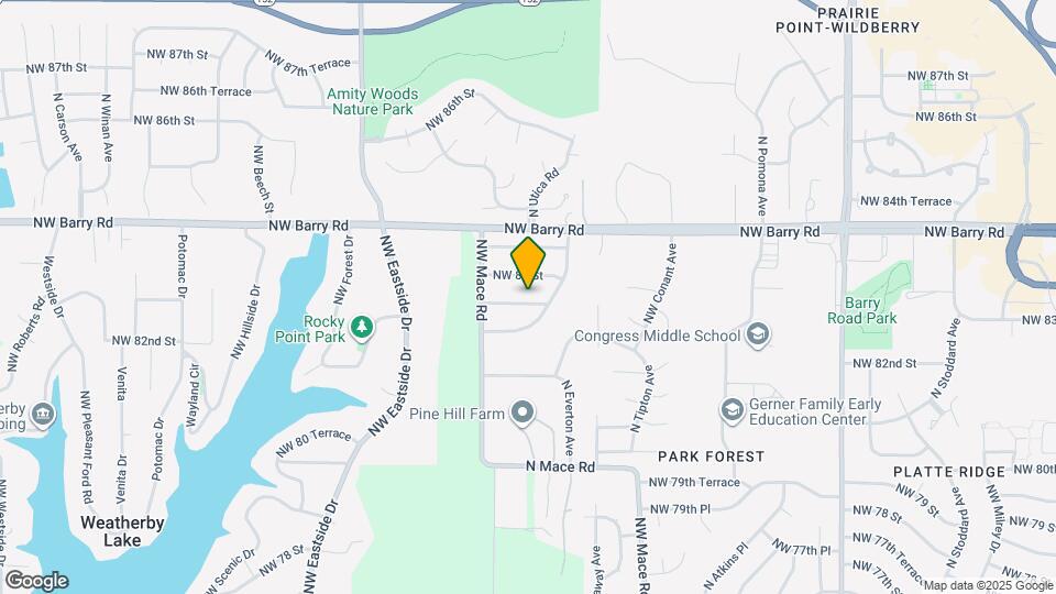 8704 NW 82 Terrace Map and Location Details