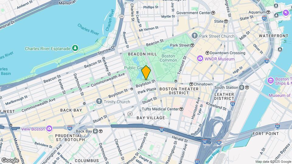 199 Boylston St Map and Location Details