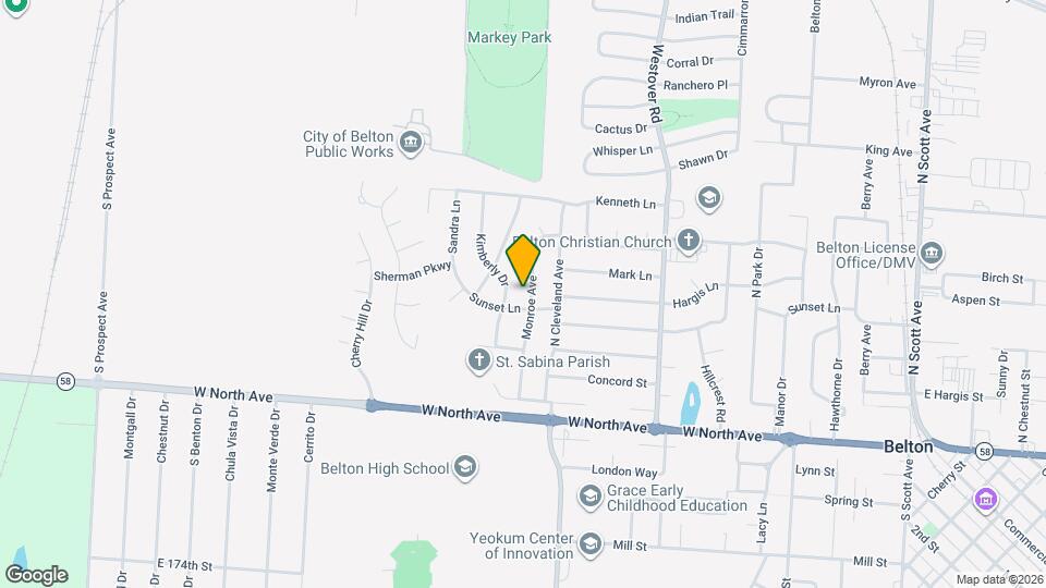 303 Monroe Ave Mapa y Detalles de la Ubicación