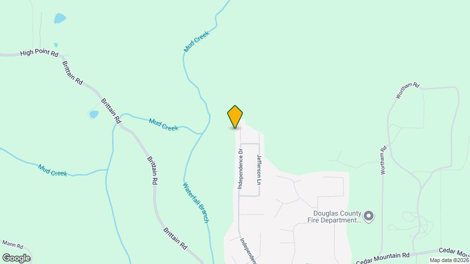 1693 Independence Dr Map and Location Details