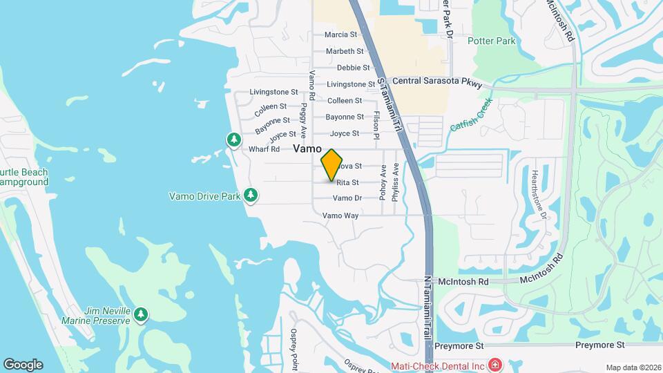 1826 Rita St Map and Location Details