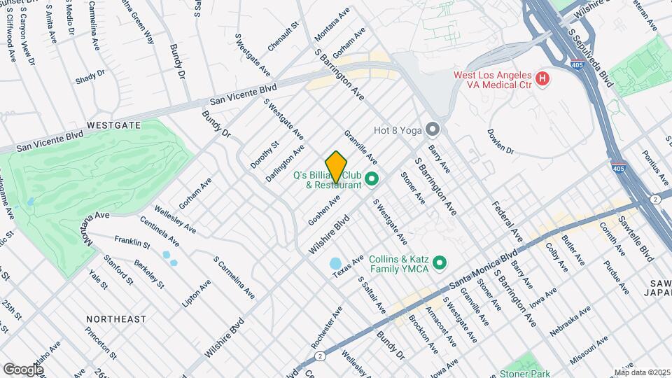 11921 Goshen Ave Mapa y Detalles de la Ubicación