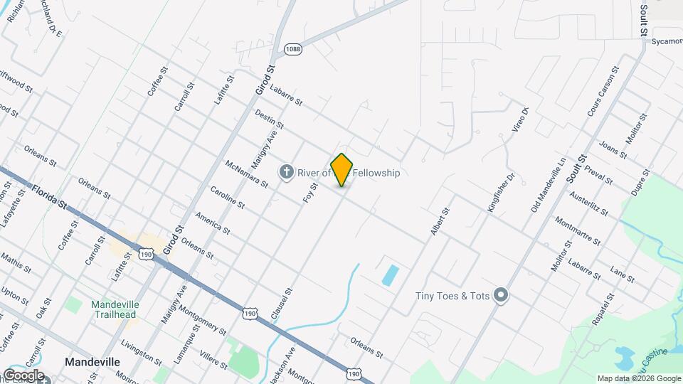 1605 Dupard St Map and Location Details