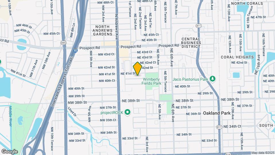 241 NE 40th Ct Map and Location Details