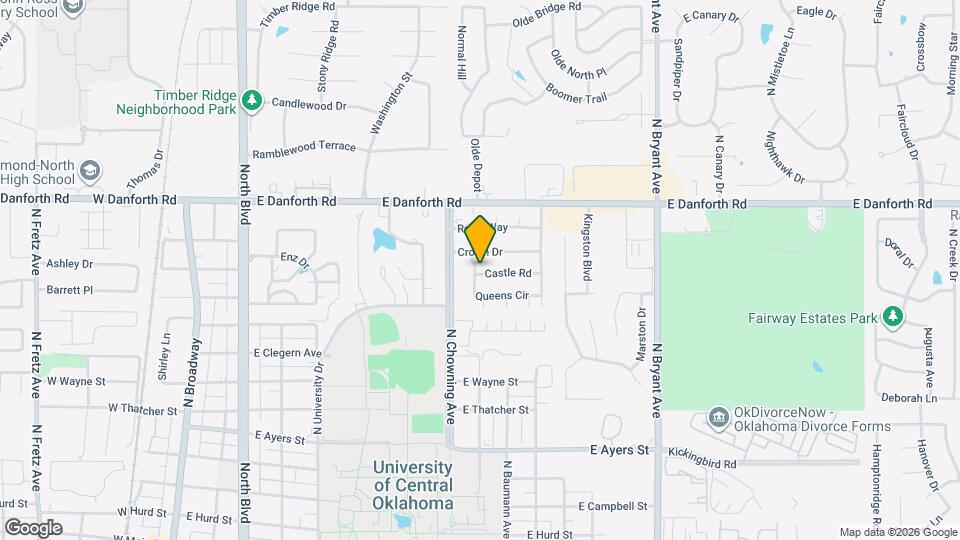 Chowning Heights Apartments Map and Location Details