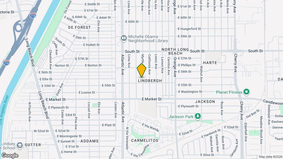 5525 Myrtle Ave Mapa y Detalles de la Ubicación