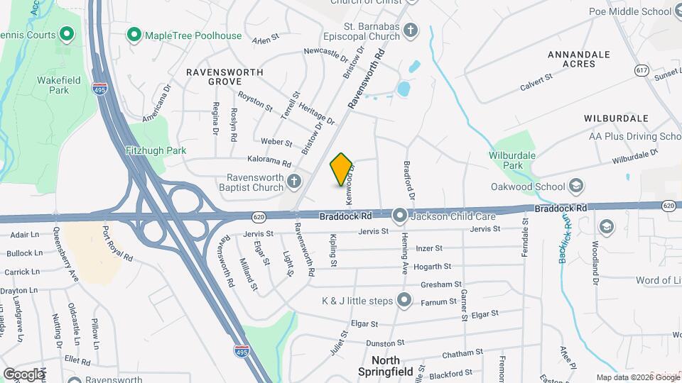 5124 Kenwood Dr Map and Location Details