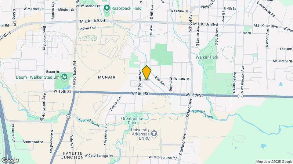 1324 Van Buren Ave Map and Location Details