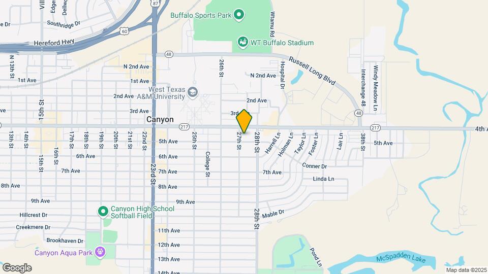 409 27th Street Apartments Map and Location Details