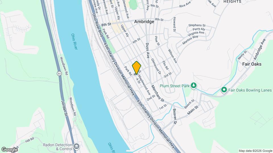 355 Maplewood Ave Map and Location Details